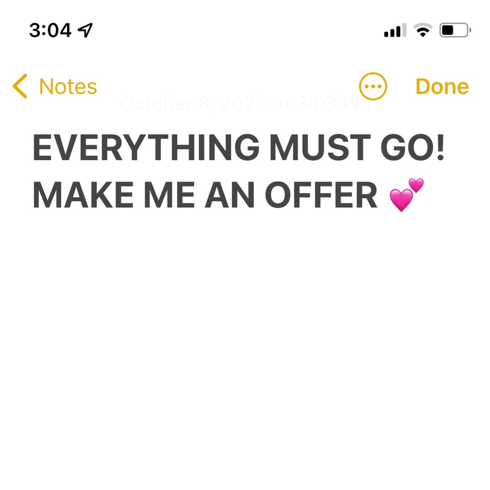 CLOSET ON SALE